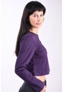Women Blouse Jjxx Jxasta Reg Every Crop Purple Velvet
